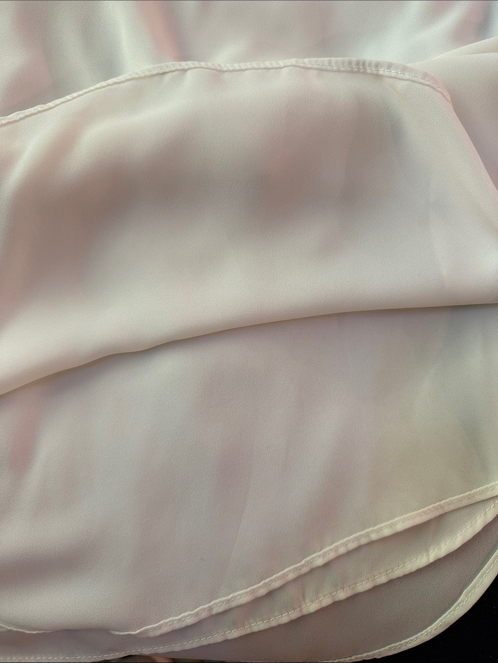 Versona White V-Neck Ruffle Sleeve Camisole - Picture 4 of 4